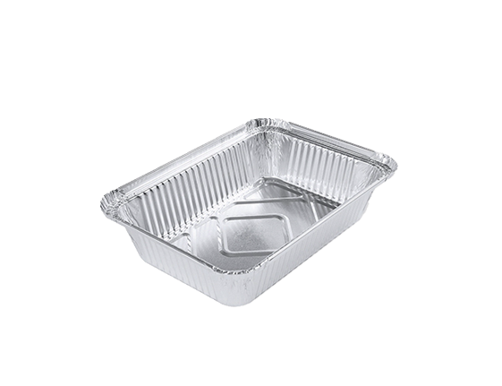 1150方形高边铝箔餐盒
